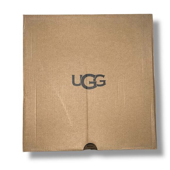 UGG Womens Breeda Suede Ankle Boots Mid Heel Zip Closure Almond Toe Black Sz 9 - Picture 16 of 16